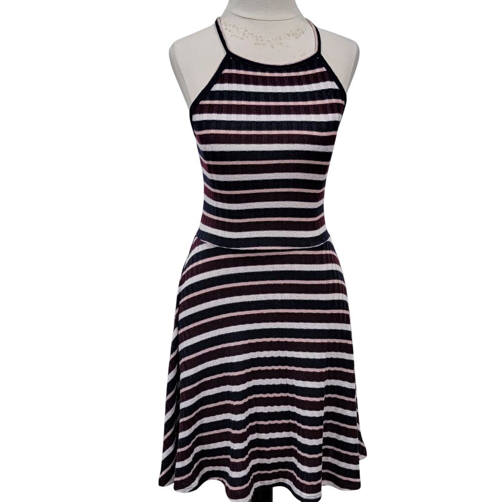 Mossimo Supply Co. XSmall Sleeveless Stripe Mini Dress Retro Y2K 90s Classic